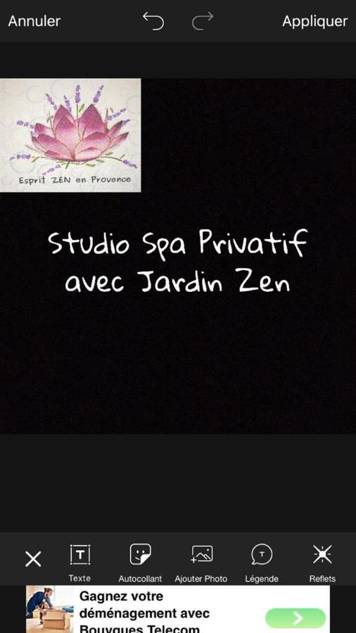 Esprit Zen En Provence Studio Spa Privatif شيفال - بلانك المظهر الخارجي الصورة